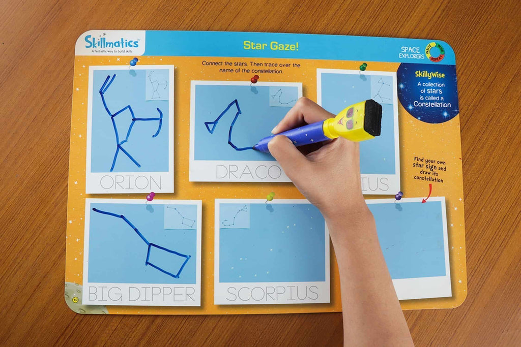 Skillmatics Space Explorers - Teach Kids About Space - Write &amp; Wipe image 4