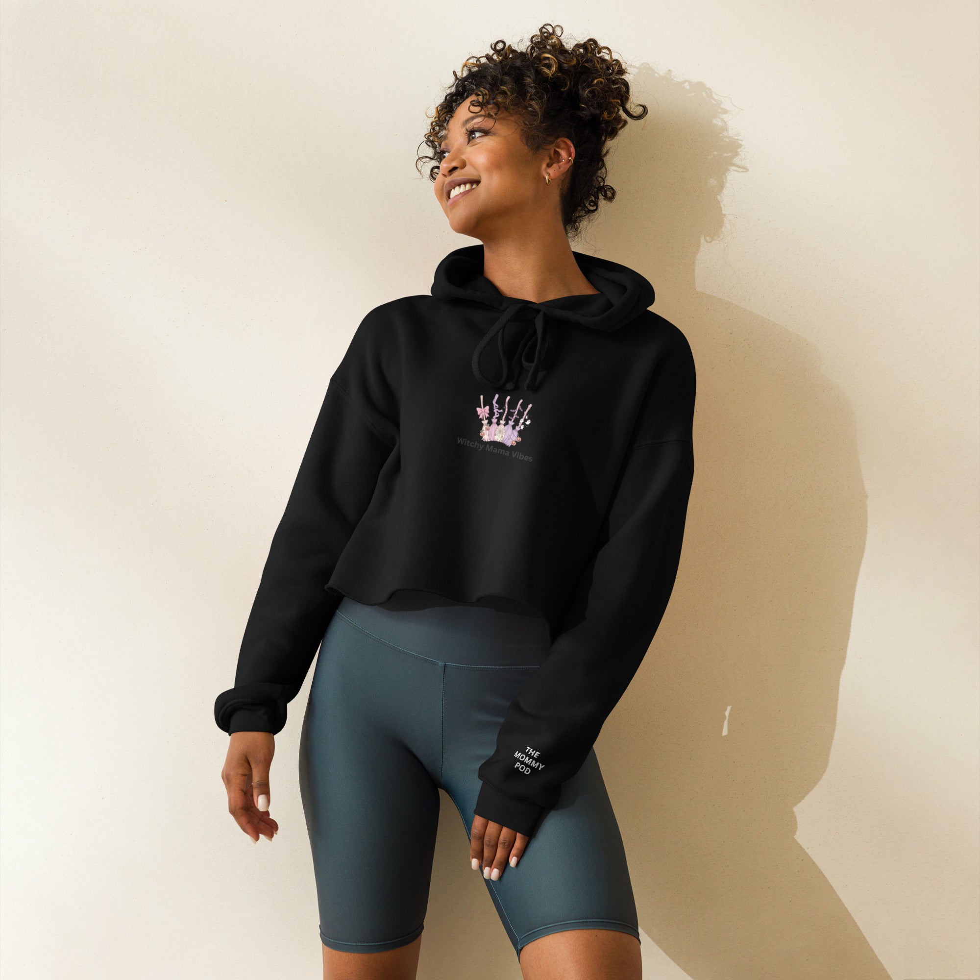 Witchy Mama- Crop Hoodie image 0