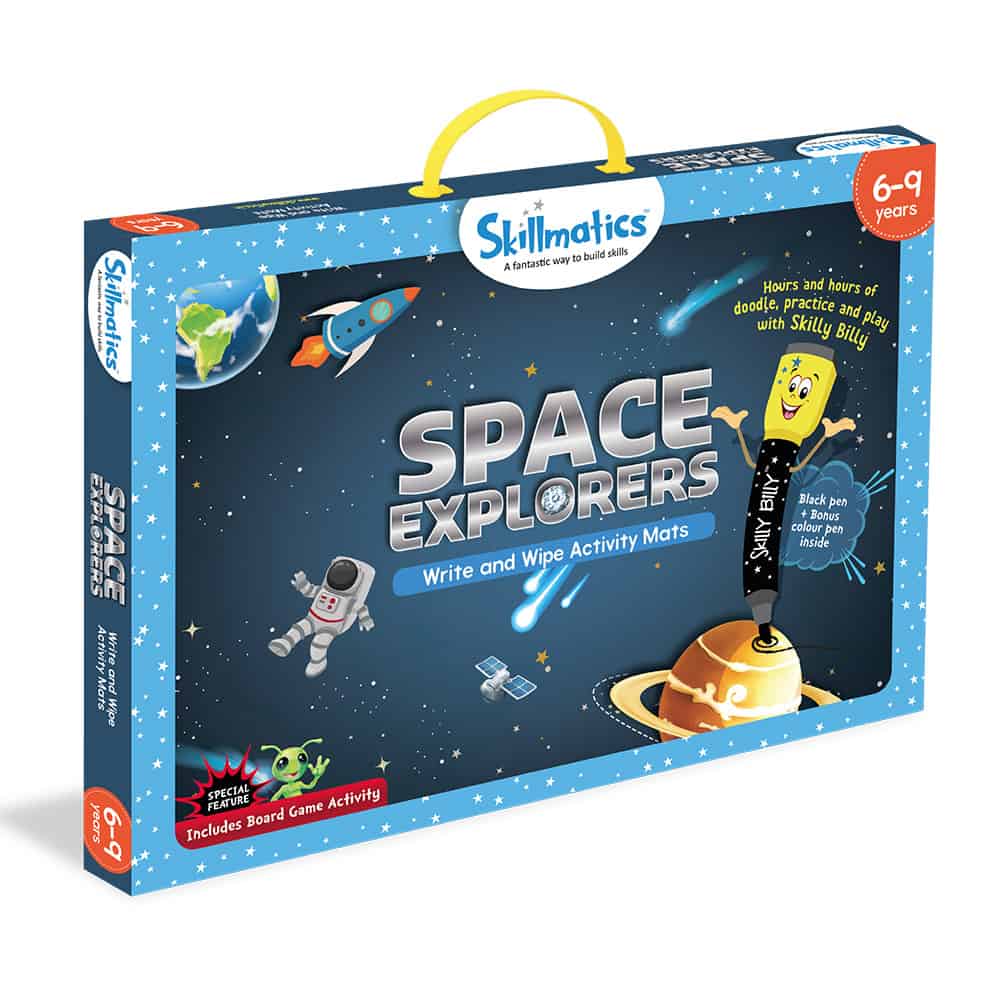 Skillmatics Space Explorers - Teach Kids About Space - Write &amp; Wipe image 0