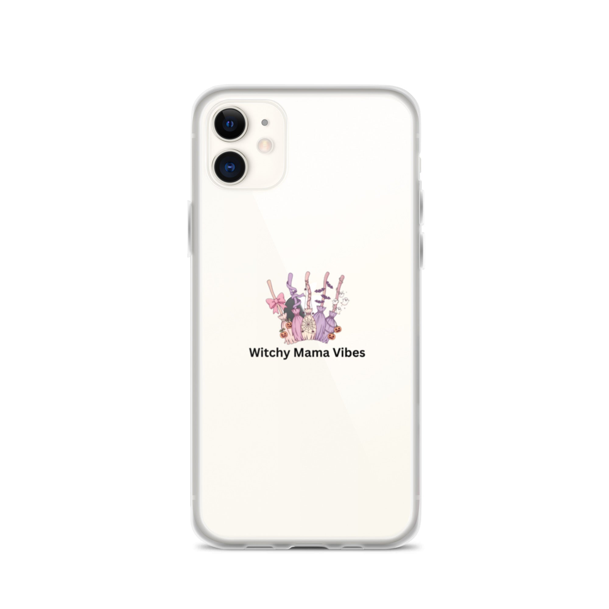 Witchy Mama Vibes- Clear Case for iPhone® image 4