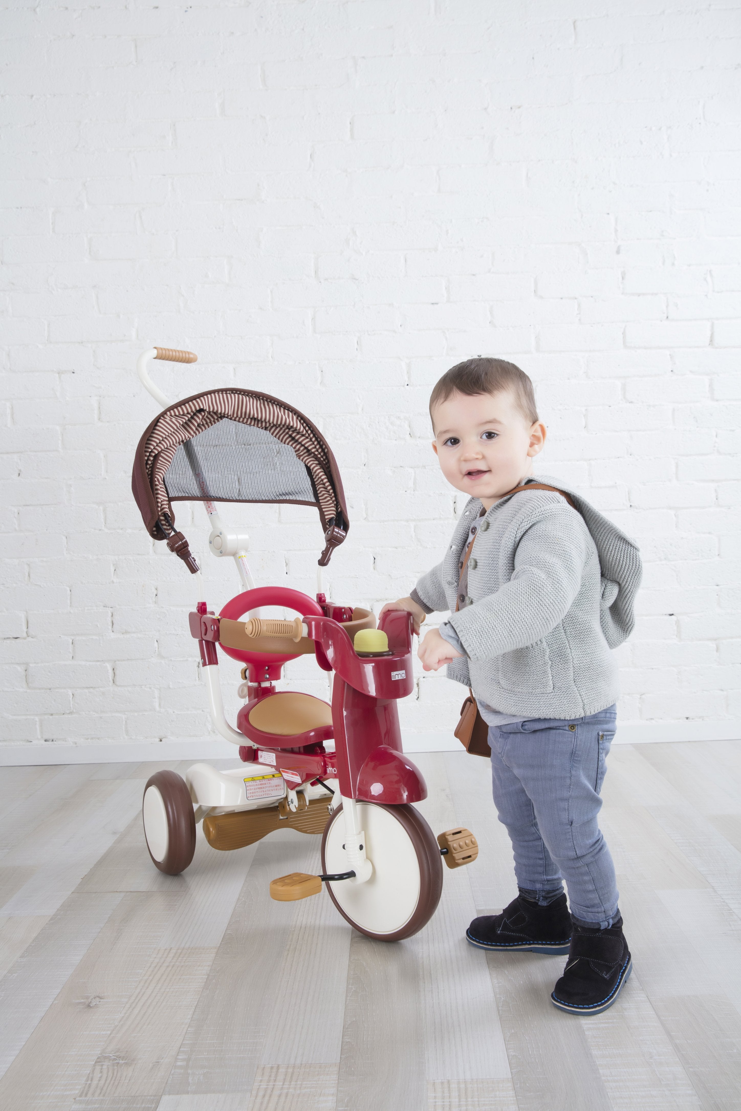 Iimo 3-In-1 Foldable Tricycle With Canopy image 17
