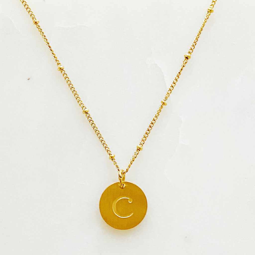 Ellison + Young: Singular Charm Initial Necklace image 4