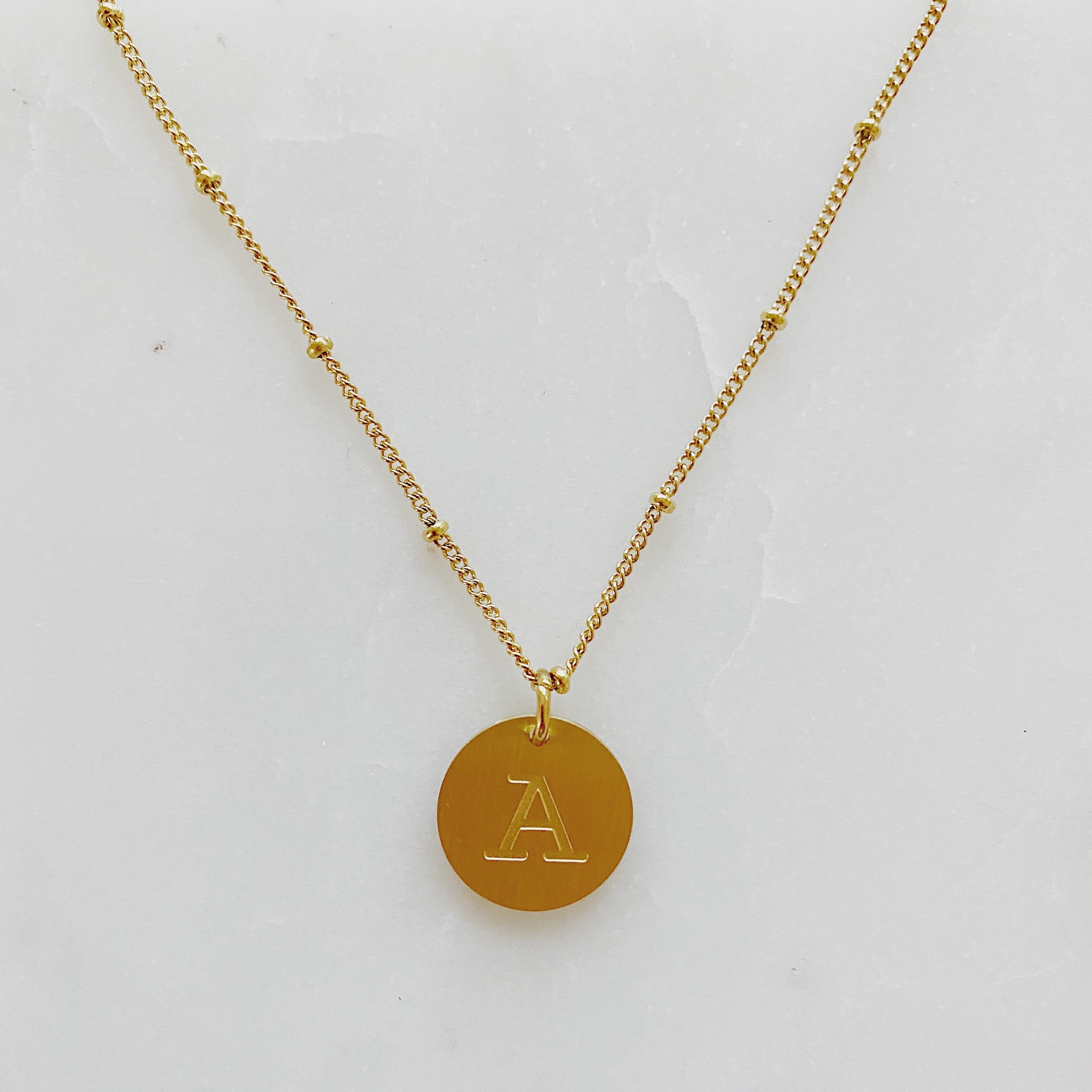 Ellison + Young: Singular Charm Initial Necklace image 3